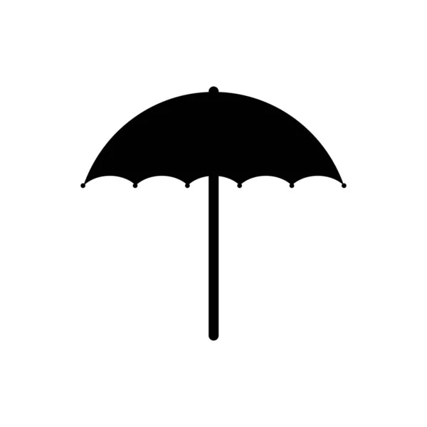 Umbrella Icon Vector Template Illustration Logo Design — Stock Vector