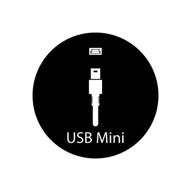 usb simge vektör şablonu illüstrasyon logo tasarımı