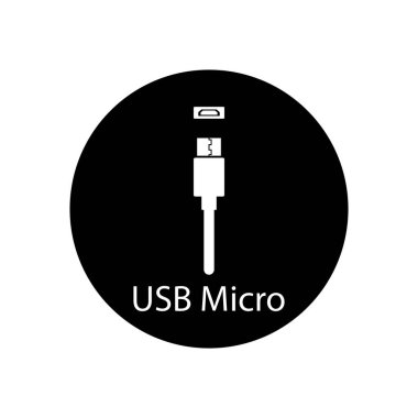 usb simge vektör şablonu illüstrasyon logo tasarımı