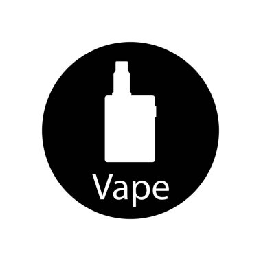 vape simge vektör şablonu illüstrasyon logo tasarımı