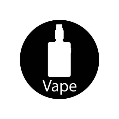 vape simge vektör şablonu illüstrasyon logo tasarımı