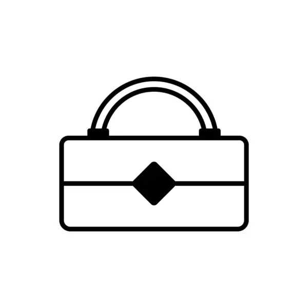 Мішок Значок Векторний Шаблон Ілюстрація Логотип Дизайн — стоковий вектор