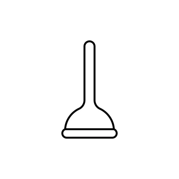 Дизайн Логотипа Векторного Шаблона Иконки Плунжера — стоковый вектор