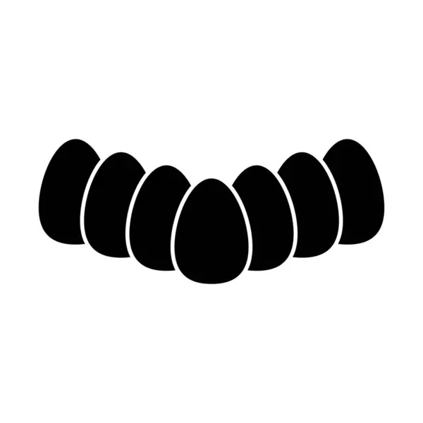 Дизайн Логотипа Вектора Иконки Яйца — стоковый вектор
