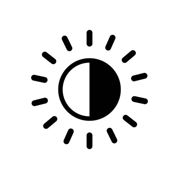 Контрастный Дизайн Логотипа Векторного Шаблона Иконки — стоковый вектор