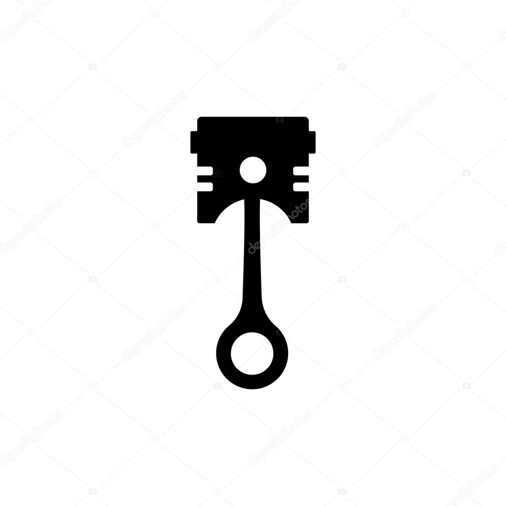 Piston icon vector template illustration logo design