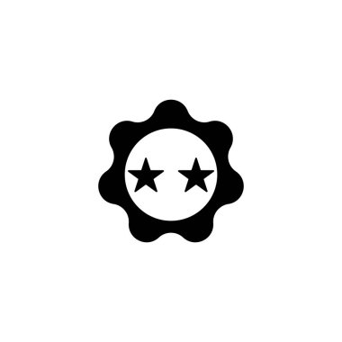 askeri kademe simge vektör şablon logo tasarımı