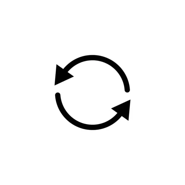 Цикл Значок Векторний Шаблон Ілюстрація Логотип Дизайн — стоковий вектор