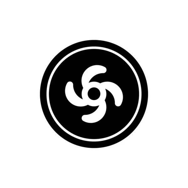Ikona Śmigła Wektor Szablon Ilustracja Projekt Logo — Wektor stockowy