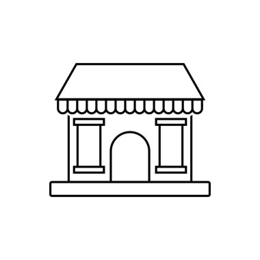 restoran simgesi vektör şablonu çizim logosu tasarımı