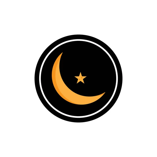 イスラムのアイコンベクトルテンプレートイラストロゴデザイン — ストックベクタ