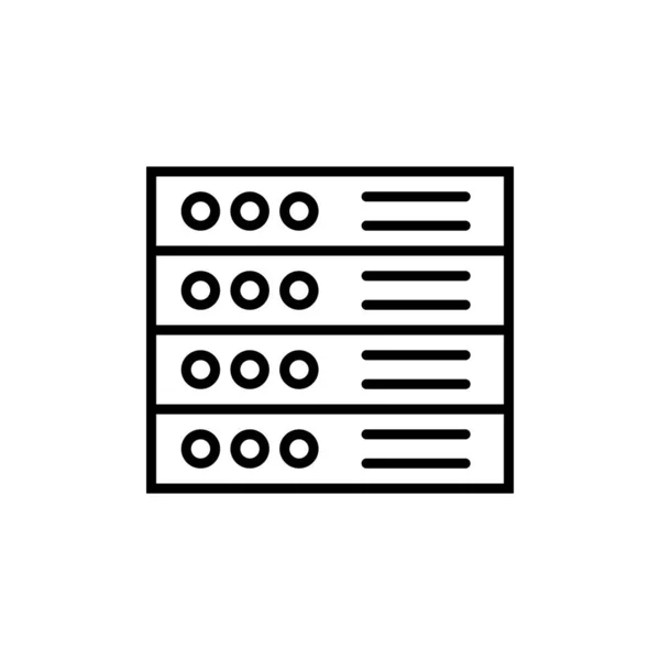 数据库图标向量模板图解标志设计 — 图库矢量图片