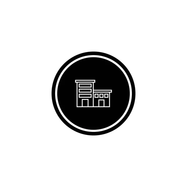 Simge Oluşturma Vektör Şablonu Çizim Logosu Tasarımı — Stok Vektör