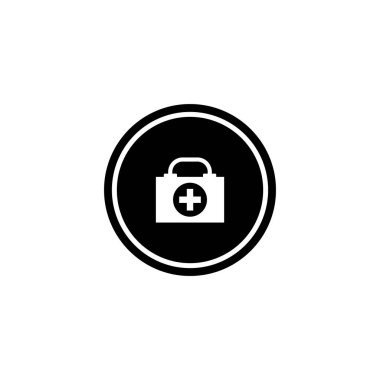 sağlık simgesi vektör şablonu illüstrasyon logo tasarımı