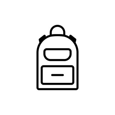 okul simgesi vektör şablonu çizim logosu tasarımı