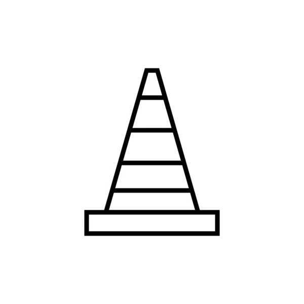 Icône Police Modèle Vectoriel Illustration Logo Design — Image vectorielle