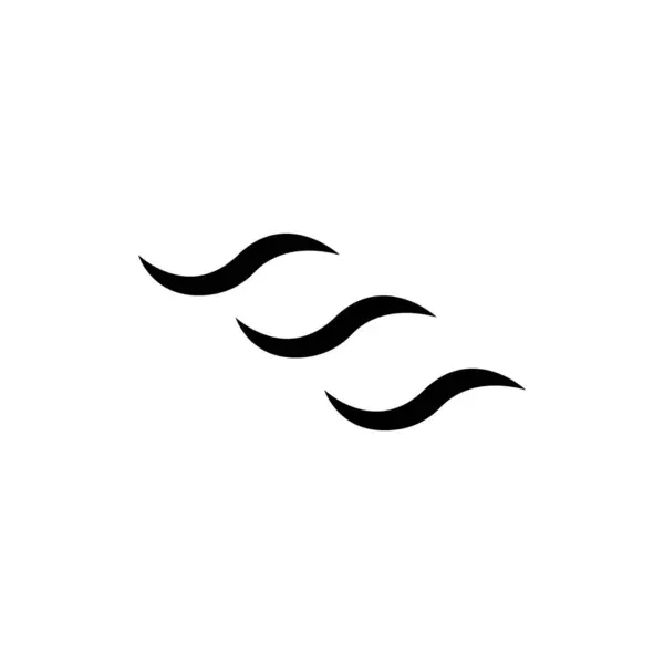 Пляжний Значок Векторний Шаблон Ілюстрація Логотип Дизайн — стоковий вектор