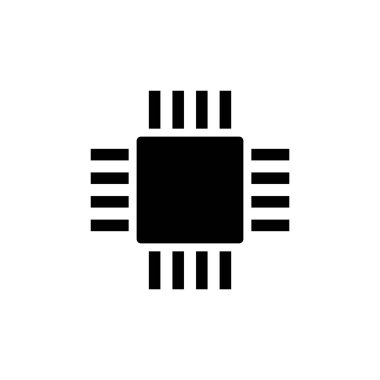 bilgisayar simgesi vektör şablonu illüstrasyon logo tasarımı