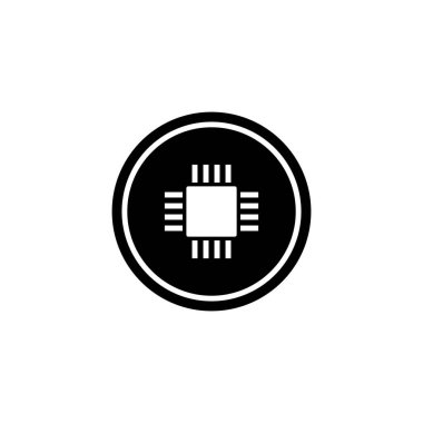 bilgisayar simgesi vektör şablonu illüstrasyon logo tasarımı