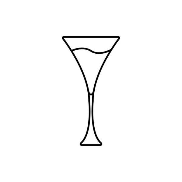 Скляна Іконка Векторний Шаблон Ілюстрація Логотип Дизайн — стоковий вектор