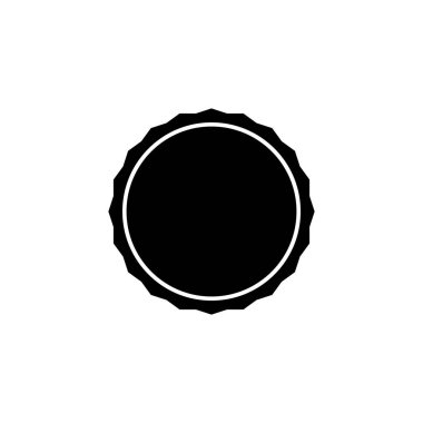 şişe kapağı simgesi vektör şablonu logo tasarımı