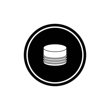 şişe kapağı simgesi vektör şablonu logo tasarımı