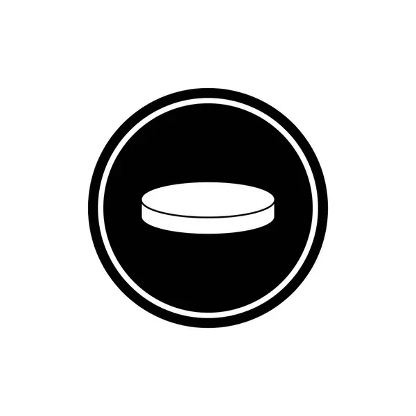 Nakrętka Butelka Ikona Wektor Szablon Ilustracja Logo Projekt — Wektor stockowy