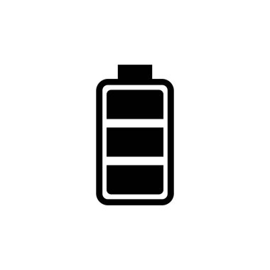 pil ikonu vektör şablon çizim logosu tasarımı