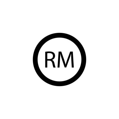 para birimi simgesi vektör şablonu çizim logosu tasarımı