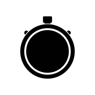 dur saat ikon vektör şablonu illüstrasyon logo tasarımı