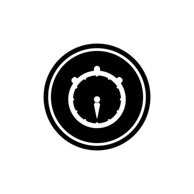 dur saat ikon vektör şablonu illüstrasyon logo tasarımı