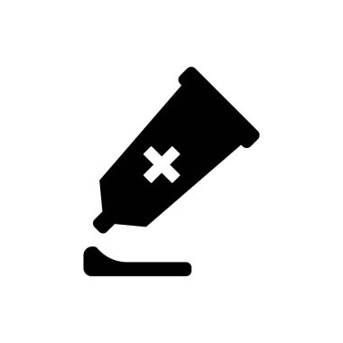 merhem ikonu vektör şablonu çizim logosu tasarımı