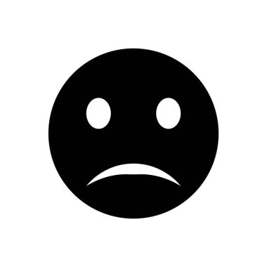 emoji simgesi vektör şablonu illüstrasyon logo tasarımı