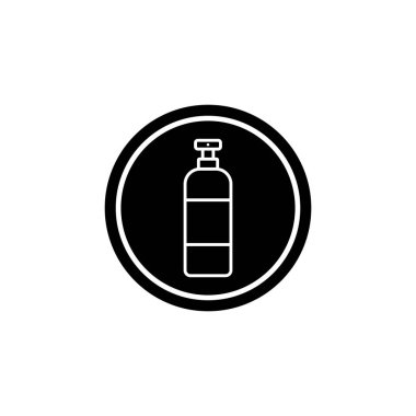 Şampuan ikonu vektör şablonu çizim logosu tasarımı