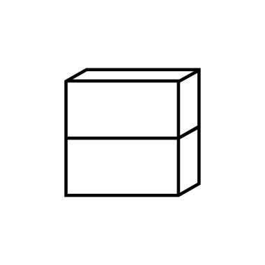 oyuncak blokları simge vektör şablon logo tasarımı