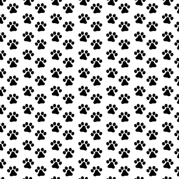 kedi ayak izi ikonu vektör örnekleme logo tasarımı