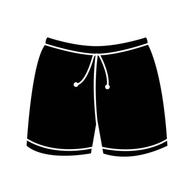 Boksör simge vektör şablonu illüstrasyon logo tasarımını kısaltır