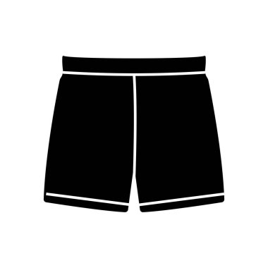 çocuk şortu ikon vektör şablonu illüzyon logosu tasarımı