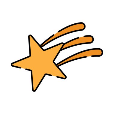 yıldız vektör ikonu vektör şablonu çizim logosu tasarımı