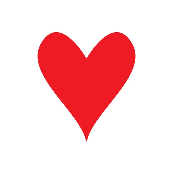 Kalp Simgesi Aşk Simgesi Vektör Şablonu Illüstrasyon Logo Tasarımı Telifsiz Stok Illüstrasyonlar