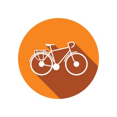 Bisiklet simgesi vektör şablonu logo tasarımı turu