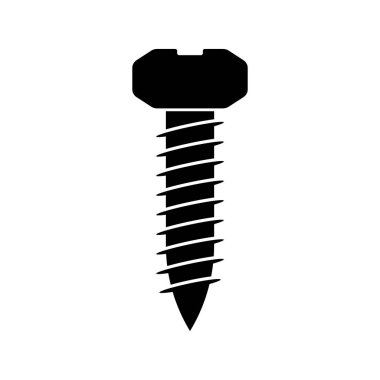 simge vektör şablonunun logo tasarımını vidalayın