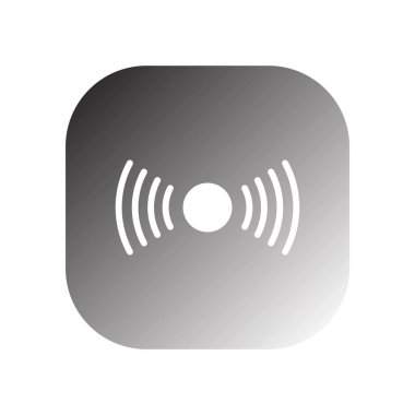 sensör simgesi vektör şablonu logo tasarımı