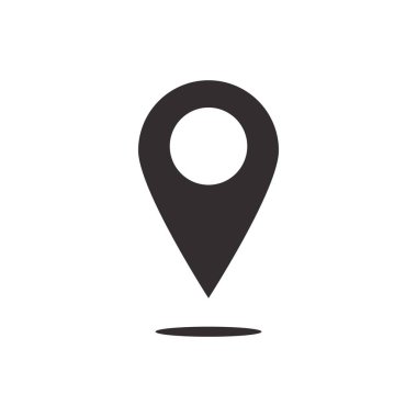 ortadaki simge vektör şablonu çizim logosu tasarımı