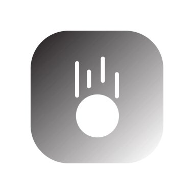 yerçekimi simgesi vektör şablonu çizim logosu tasarımı