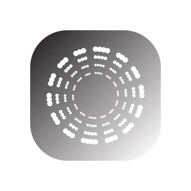 soyut çember simge vektör şablonu illüstrasyon logo tasarımı