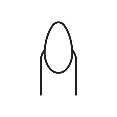 tırnak ikonu vektör şablonu çizim logosu tasarımı