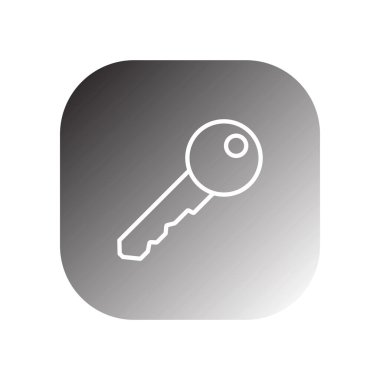 anahtar simge vektör şablonu çizim logosu tasarımı