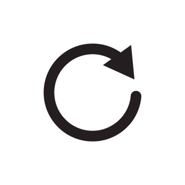 Simge vektör şablonu logo tasarımını yeniden yükle