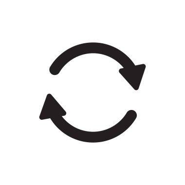 Simge vektör şablonu logo tasarımını yeniden yükle